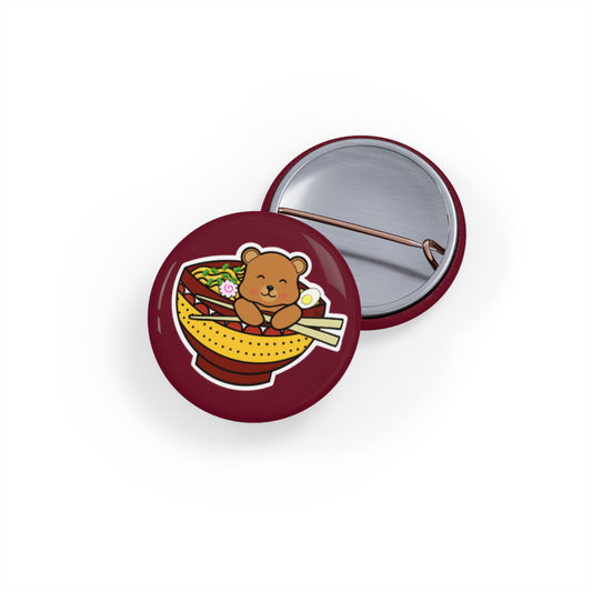 Bear Ramen Bowl Pin